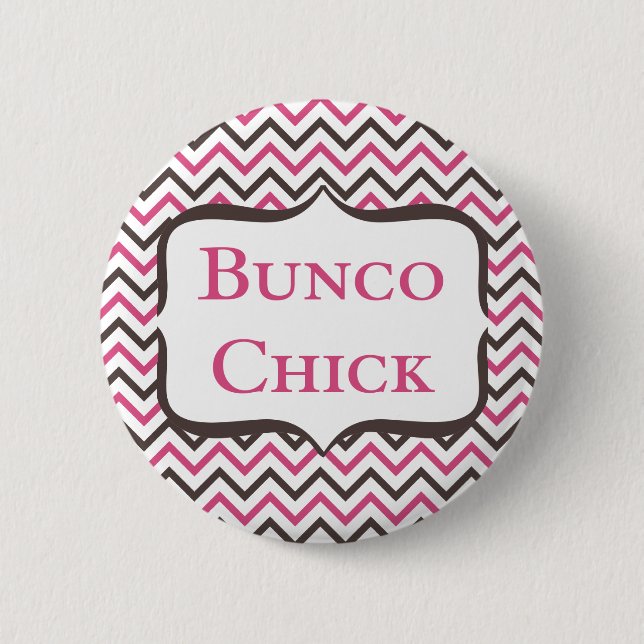 Bunco-Chick med tuggregat Knapp (Framsida)
