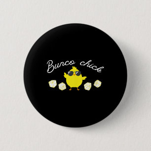 Bunco Chick Påsk Vår Bunco Dice Knapp