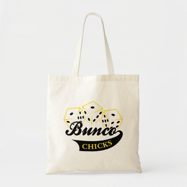Bunco Chicks Tygkasse (Framsidan)