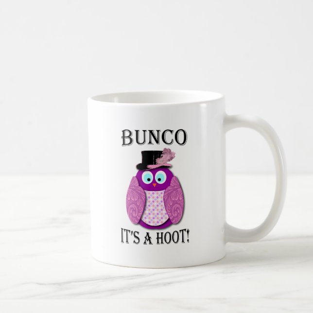 Bunco - det är en dyft ", kaffemugg (Höger)