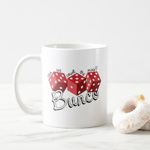 Bunco Dice-spel Kaffemugg