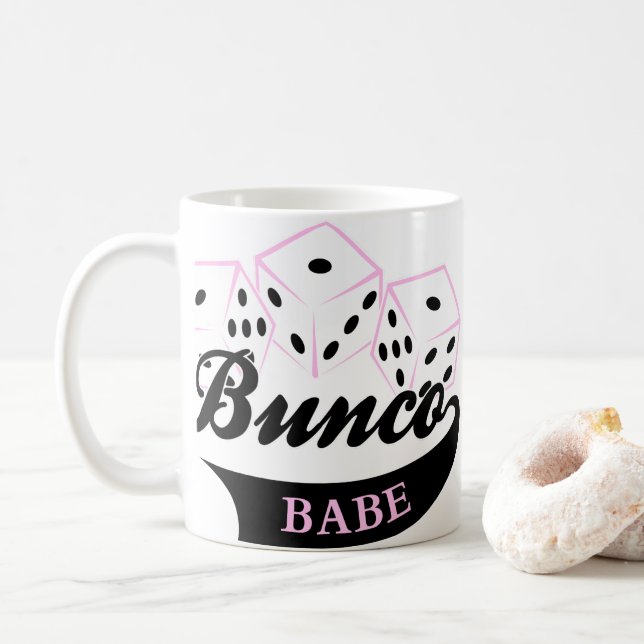 Bunco Dice-spel Kaffemugg (Med munk)