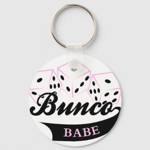 Bunco Dice-spel Nyckelring