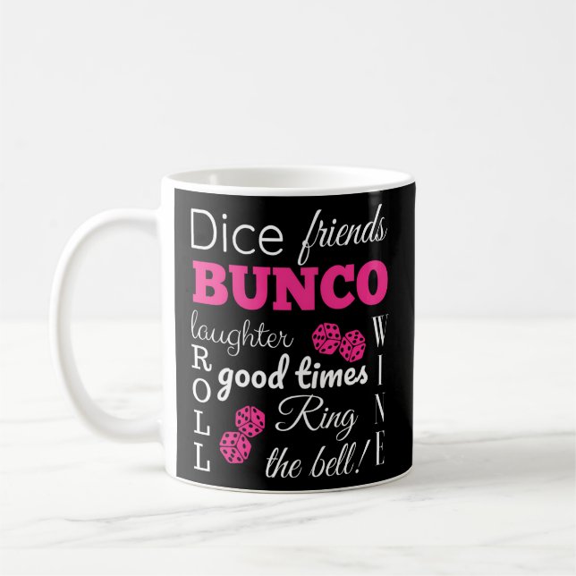 Bunco Dice Times Kaffemugg (Vänster)
