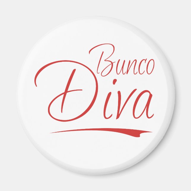 bunco diva magnet (Framsidan)