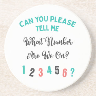 Bunco Funny Quote Typography, nummer Underlägg