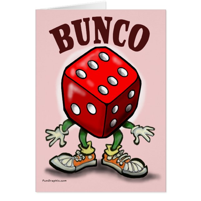 Bunco Hälsningskort (Framsidan)