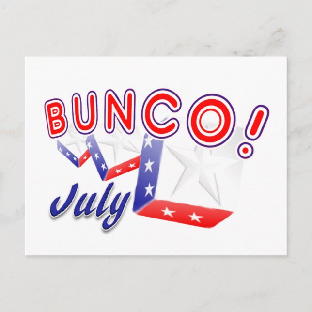bunco july vykort (Framsida)