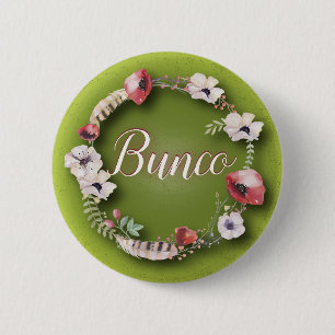 Bunco knäppas - Boho eller bohemisk design Knapp