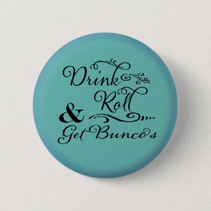 Bunco knäppas - drinken, rulle och får Buncos Knapp