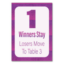 Bunco Modern Lila Rand Bord One