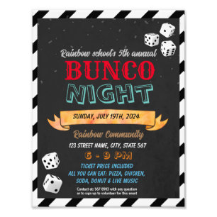 Bunco-nattmall Fototryck