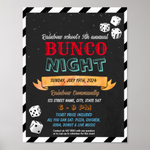 Bunco-nattmall Poster