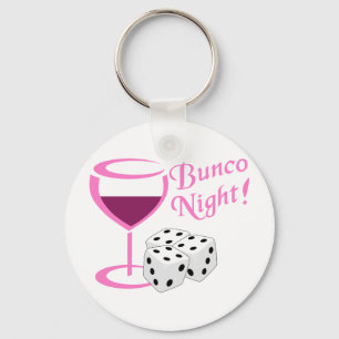 Bunco Night Nyckelring