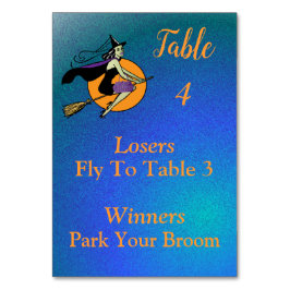 Bunco-oktober Witch Park Ditt rum 4 av 4 Bord N Bordsnummer