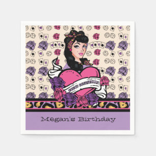 Bunco, påk pappersservett