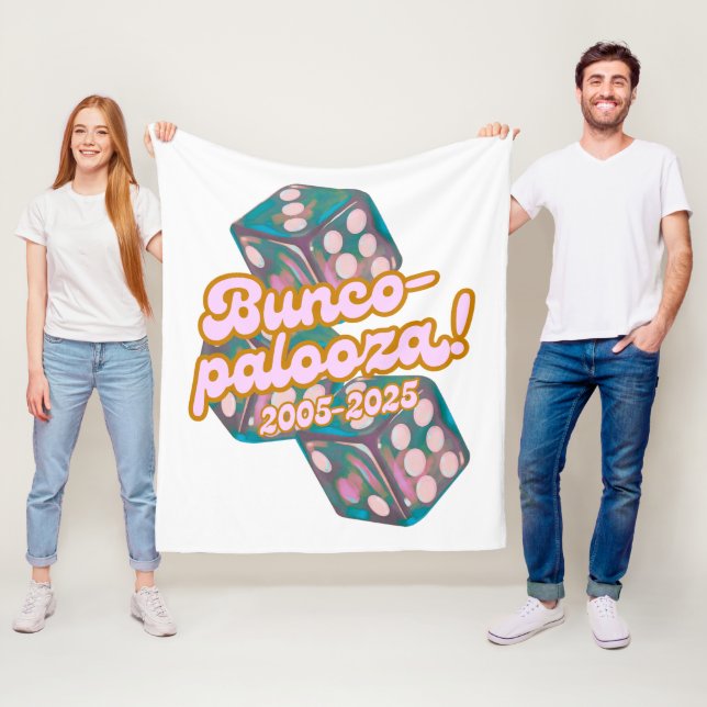 Bunco-palooza-filten Fleecefilt (På plats)