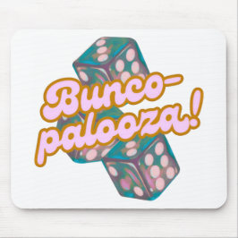 Bunco-palooza mouse pad musmatta