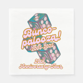 Bunco-palooza napkins pappersservett