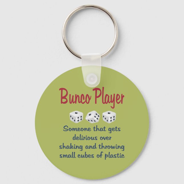 Bunco Player -Definition Nyckelring (Framsida)