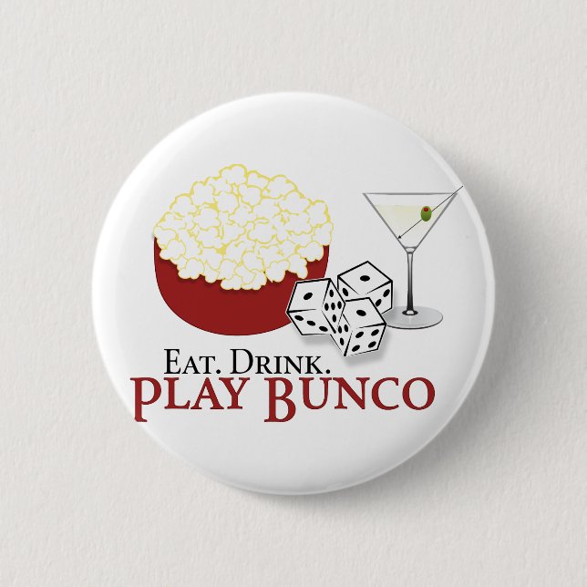 Bunco Popcorn Cocktail Knapp (Framsida)