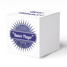Bunco-priset Winner Bunco Player Dice Blue
