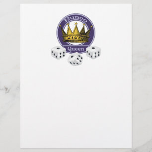 Bunco Queen Krona och Dice