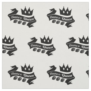 Bunco Queen Krona och Dice Ribbon Tyg