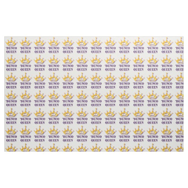Bunco Queen Player Tyg (Fat Quarter)
