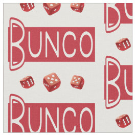 Bunco Red Dice Novelty Mönster Tyg