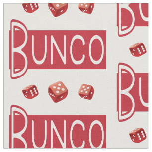 Bunco Red Dice Novelty Mönster Tyg