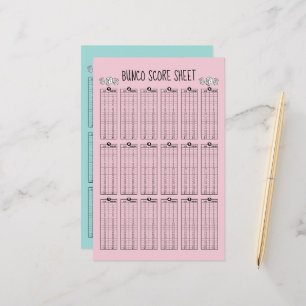 Bunco Score Lakan - Bord Score for Dice Game