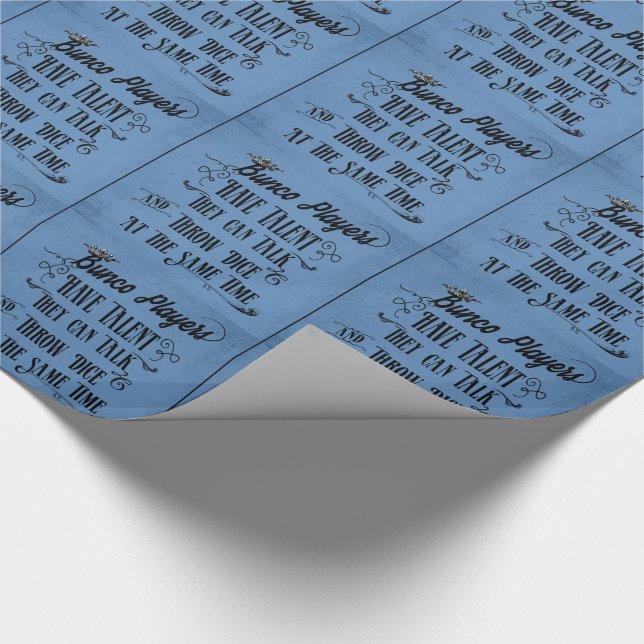 Bunco spelare har talang med kronan presentpapper (Hörn)