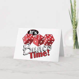 Bunco TIme Kort