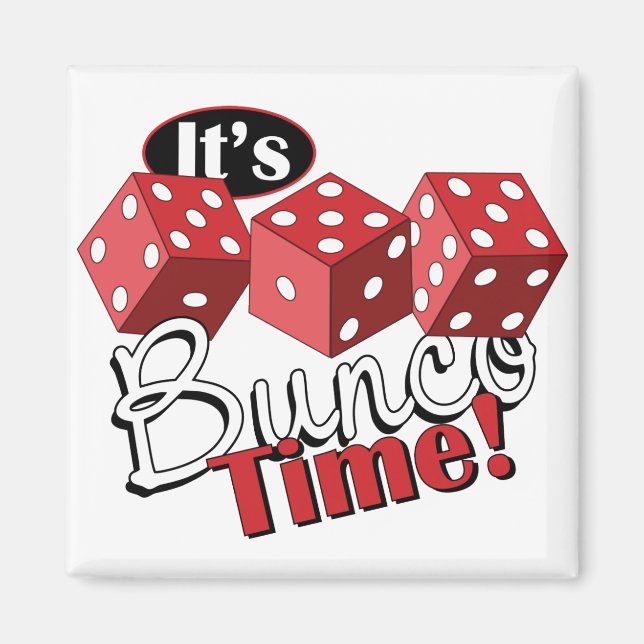 Bunco TIme Magnet (Framsidan)
