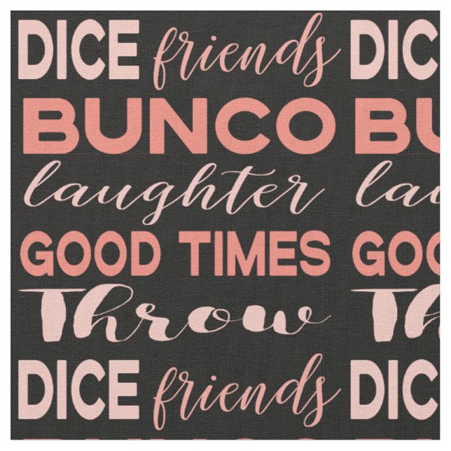 Bunco Tunnelbanan Art Black Rosa Novelty Fabric Tyg (Närbild)