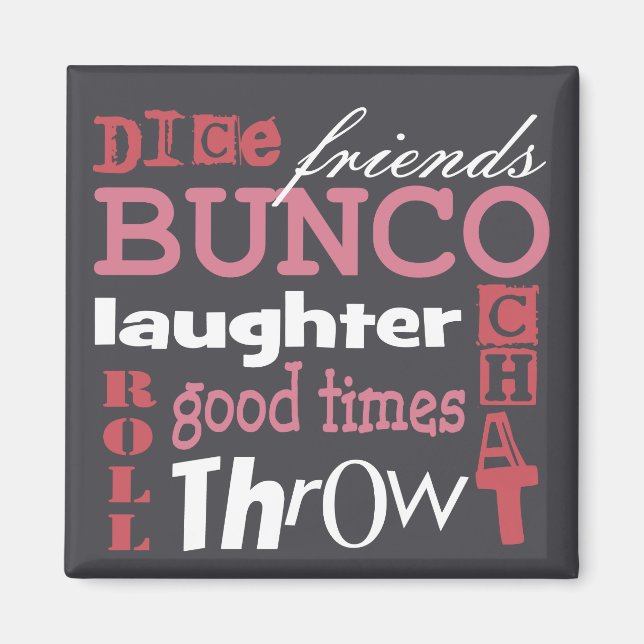 Bunco Tunnelbanan Art Design by Artinspired Magnet (Framsidan)
