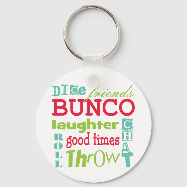 Bunco Tunnelbanan Art Design by Artinspired Nyckelring (Framsida)