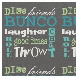 Bunco Tunnelbanan Art Novelty Blue Grönt Mönster F Tyg