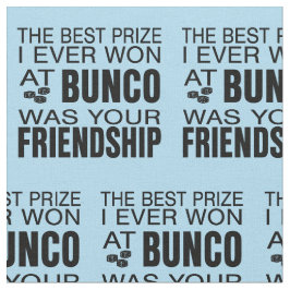 Bunco Vänskap Dice Blue Novelty Tyg
