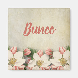 Bunco Vintage Flower Elegant Söt Garden Magnet