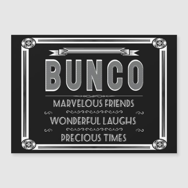 Bunco Vintage Typografi (Framsida)
