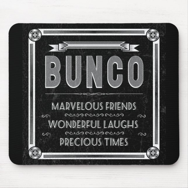 Bunco Vintage Typografi Musmatta (Framsidan)