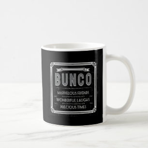 Bunco vintagetypografi kaffemugg