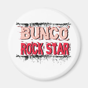 buncorockstjärna i rosor magnet