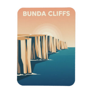 Bunda Cliffs Australien Magnet