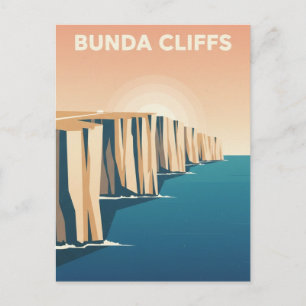 Bunda Cliffs Australien Vykort