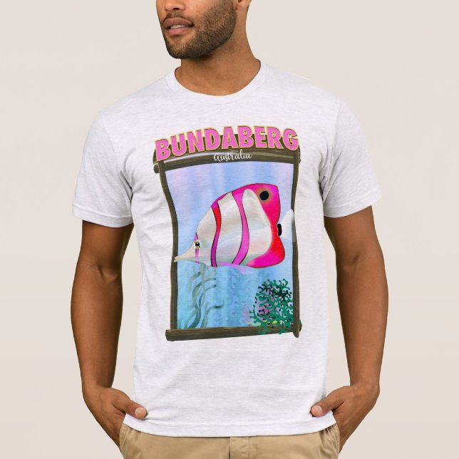 Bundaberg Australia-reseaffisch T Shirt (Framsida)