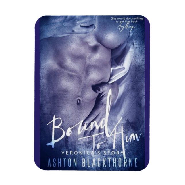 Bundad av Ashton Blackthorne Bok Cover Magnet (Vertikal)