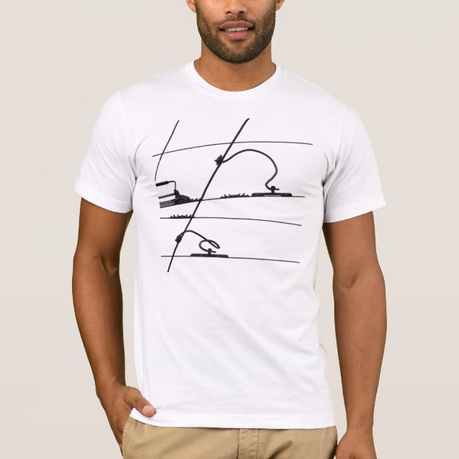 Bunden elkraft t-shirt (Framsida)